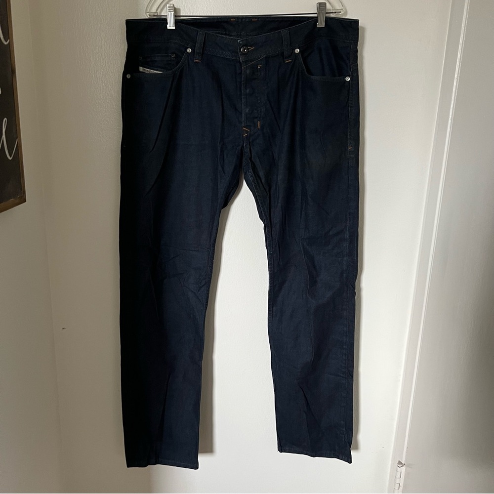 Diesel Men's Slim Straight Jeans - Dark Blue
